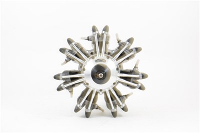 Lot 94 - OS ENGINES, FR7-420 Sirius 7-cylinder radial 4-stroke glow engine, in hardshell case.