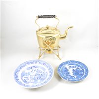 Lot 107 - Inlaid mahogany tray, etc.