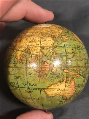 Lot 87 - Lane's Pocket Globe, London 1809