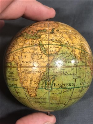 Lot 87 - Lane's Pocket Globe, London 1809