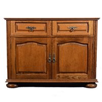 Lot 367 - Reproduction oak bookcase