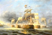 Lot 278 - William Corday, a Naval Battle