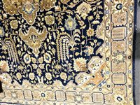 Lot 350 - Kashan style carpet