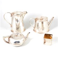 Lot 149 - Quantity of silver plate, including covered entree dish