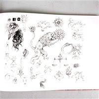 Lot 113 - The Gordon Wootton Sketch Book, introduction by Mike Hoar, Leicester Polytechnic School of Graphic Design 1987