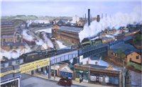 Lot 330 - After Richard Piccaver 1992 "Leicester West Bridge" a signed Limited Edition print number 488/500, 34cm x 52cm