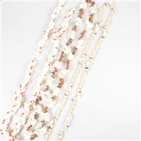 Lot 129 - Pacific Islands cowrie shell necklaces.