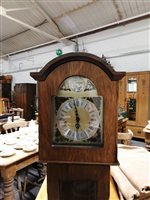 Lot 215 - A modern German grandmother clock