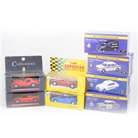 Lot 272 - Modern die-cast models, including; Atlas edition, Lledo, Franklin Mint, Maysto, etc, one box.