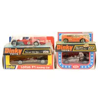 Lot 158 - Small selection of boxed die-cast models; including Ideal Evel Knievel 'King of the Stuntmen' precision miniature etc.