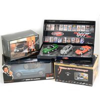 Lot 91 - 007 James Bond die-cast models and vehicles, mostly Pierce Brosnan films.
