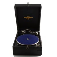 Lot 98 - A Columbia portable gramophone, ...