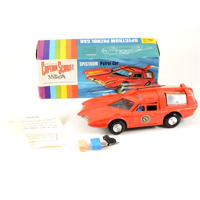 Lot 95 - Captain Scarlett and The Mysterons "Spectrum Patrol Car" by Century 21 Toys, boxed, un-used.