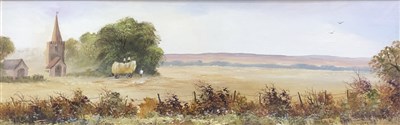 Lot 326 - K. Hammond, country landscapes, ...