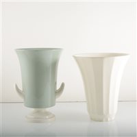 Lot 603 - Two Wedgwood Pottery vases, designed by Keith Murray