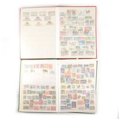 Lot 127 - Stamps: Schoolgirl album of world stamps, ...