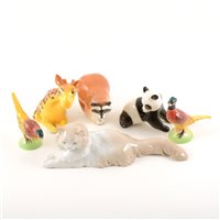 Lot 52 - Nao model of a cat, ...