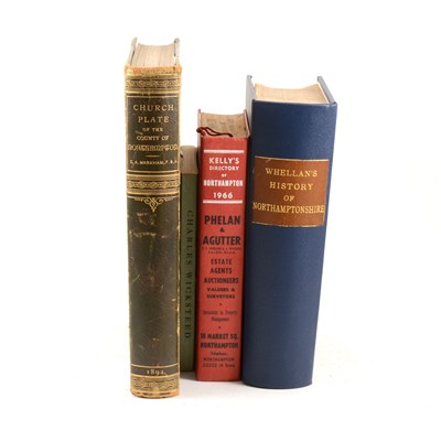 Lot 159 - Christopher A Markham, FSA, The Church Plate of The County of Northampton, London: Simpkin, Marshall, Hamilton, Kent & Co, Ltd, 1894, Francis Whellan & Co, History, Topography & Directory