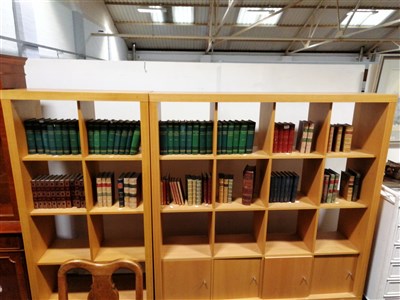 Lot 201 - A large collection of books, to include Charles Dickens, Illustrated Library Edition, thirty volumes, Julius Payer, "Arctic Voyages", Macmillan & Co., 1876, Henry Barton Baker, "Our Old Actors"