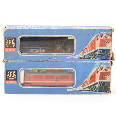 Lot 73 - Two TT gauge model railway locomotives by Berliner Bahnen, both boxed.