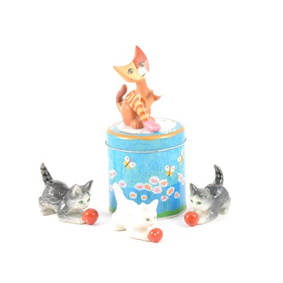 Lot 81 - Collection of Goebel cat models