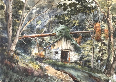 Lot 274 - Alfred Strutt, Fallen Tree