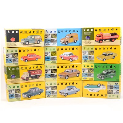 Lot 260 - 12 Vanguard models, all boxed.
