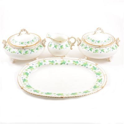 Lot 34 - A collection of Royal Crown Derby bone china dinnerware, Vine pattern.