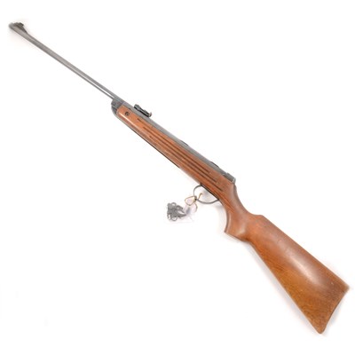 Lot 133 - BSA Meteor air rifle, trigger mechanism detached but present.