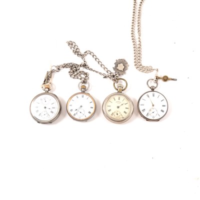Lot 268 - An Omega pocket watch, white dial with roman numerals, outer seconds track, plus subsidiary seconds and minutes dials, all with arabic numerals, case marked 935, assay mark for Bienne