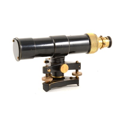 Lot 173 - Surveyor's level, C Baker, 2445 High Holborn, London, No 2183, ...