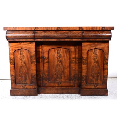 Lot 374 - Victorian mahogany chiffonier.