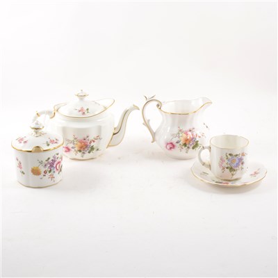 Lot 37 - Royal Crown Derby part teaset, Posies pattern, and other Derby ware