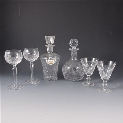 Lot 43 - A lead crystal comport, ...