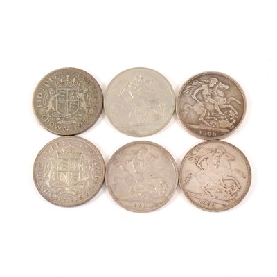 Lot 172 - A collection of crowns, dating from 1898 to 1960.