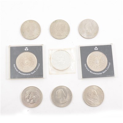 Lot 186 - Crimea Medal 1854-56, with Sebastopol bar, name removed, Edward VII Coronation medal, and crowns