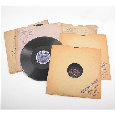 Lot 203 - Small collection of 45rpm singles and LP's; also some 78's.