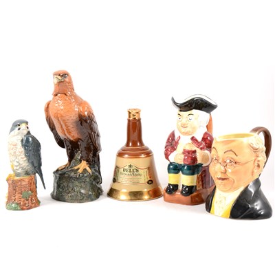 Lot 28 - Royal Doulton Scotch Whisky Golden Eagle decanter