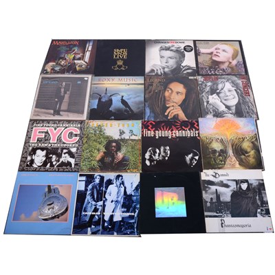 Lot 691 - Vinyl LP music records; sixteen records mostly Rock and Pop.