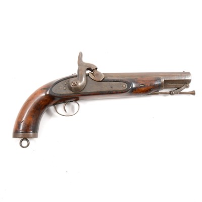 Lot 143 - Tower percussion pistol, 1856