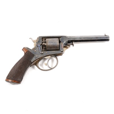 Lot 137 - Percussion five shot pistol, by T Conway, Manchester