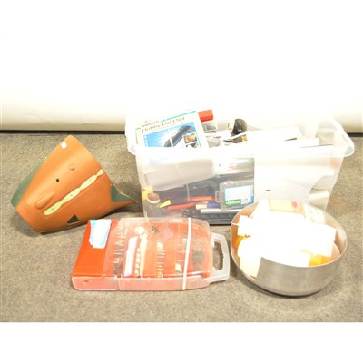 Lot 69 - Plastic crate containing Seal parts, ....