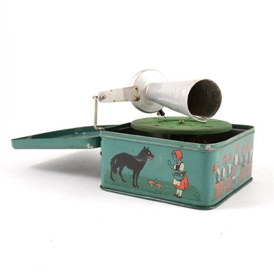 Lot 101 - A childs German Bing "Pigmyphone" gramophone player