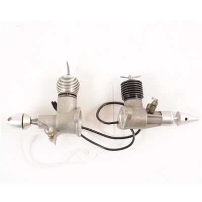 Lot 135 - 2 x Small diesels JOHN .03 and Banks ELFIN .32cc, both NEW.