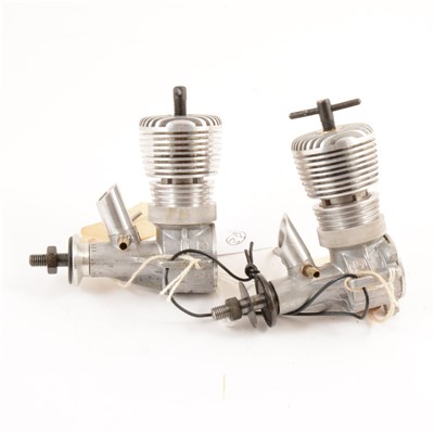 Lot 147 - 2 x 5cc KEMP VULTURE diesels, both complete.