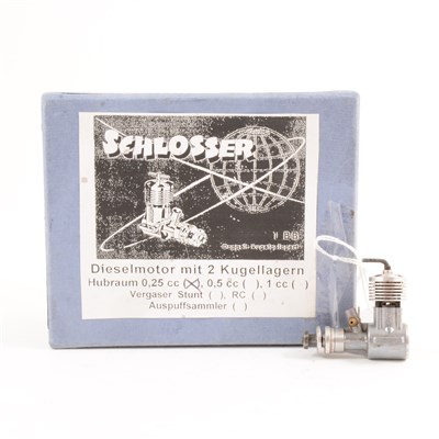 Lot 57 - SCHLOSSER .25cc diesel.  NNIB