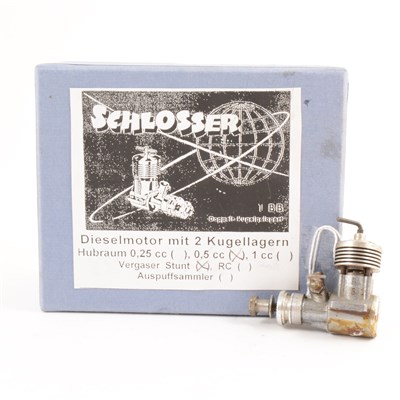 Lot 58 - SCHLOSSER .5cc diesel.  NNIB