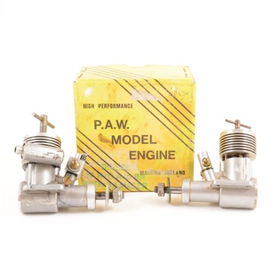 Lot 51 - 2 x PAW diesels 19 R/C boxed and 2.49.