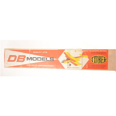 Lot 48 - DB Models TINKER 48" span sport BIPLANE kit.