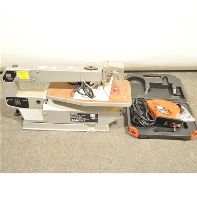 Lot 72 - PBX Scroll Saw and Black & Decker jig saw.